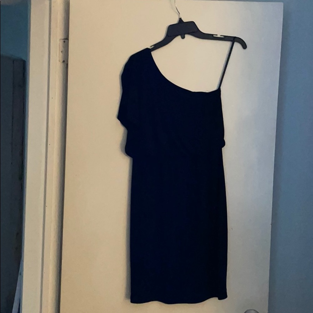Little Black Dress.  One shoulder